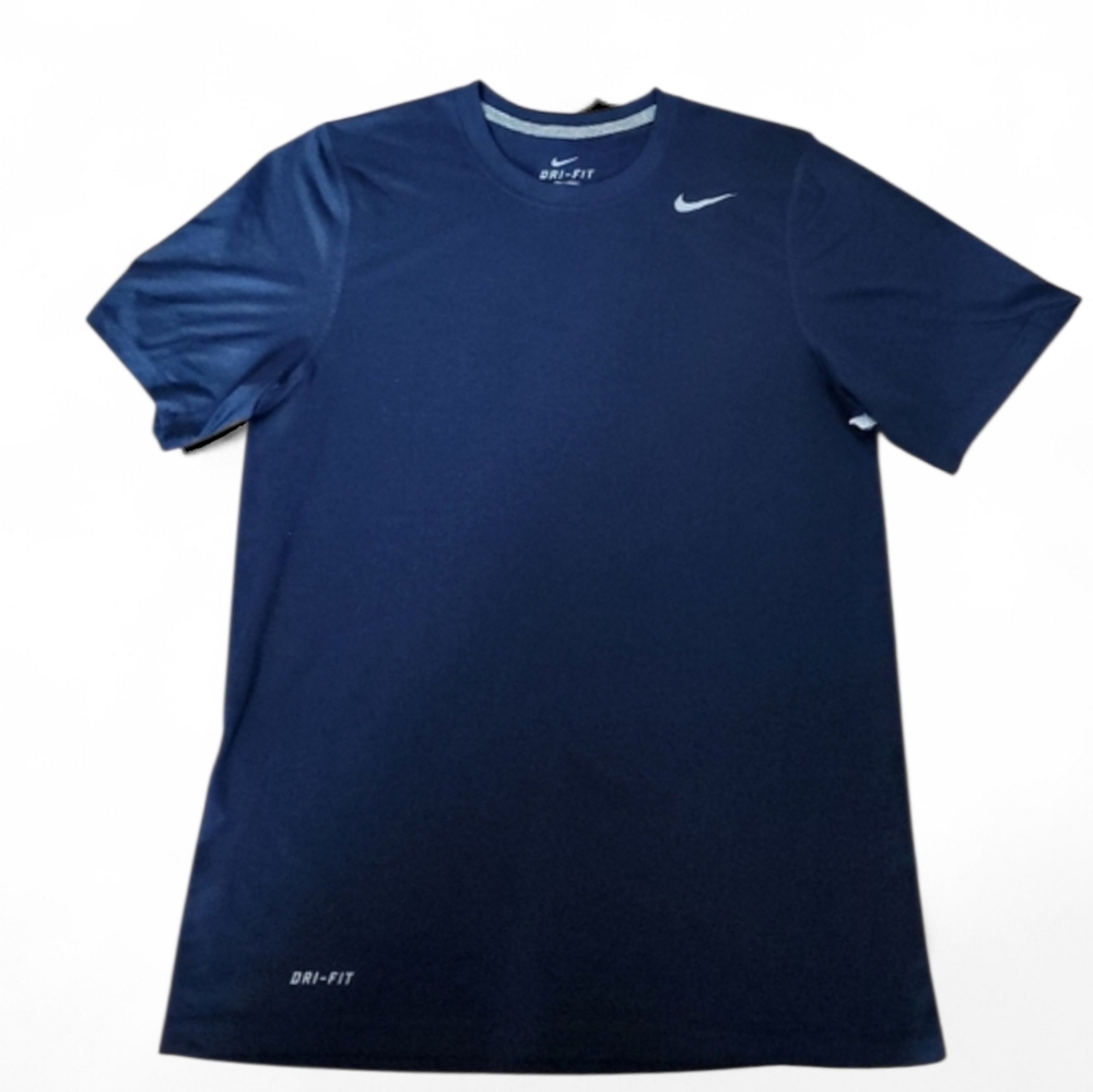 Nike Navy Blue Dri-FIT Shirt Good Condition